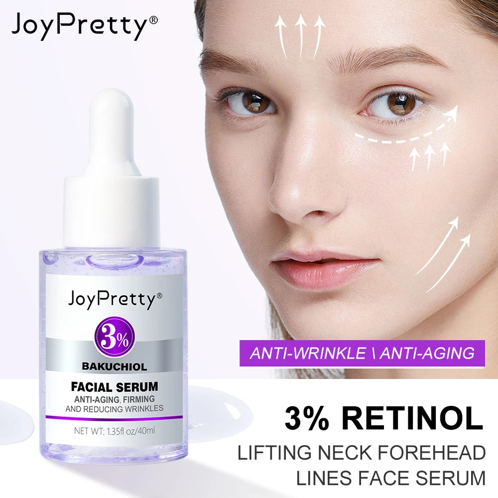 JOYPRETTY - Wrinkle Serum For Lifting Lines With Retinol Collagen Hyaluronic Acid