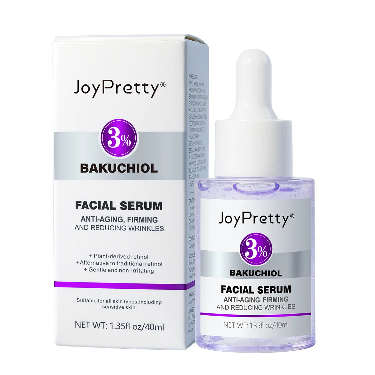 JOYPRETTY - Wrinkle Serum For Lifting Lines With Retinol Collagen Hyaluronic Acid